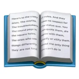 Open book